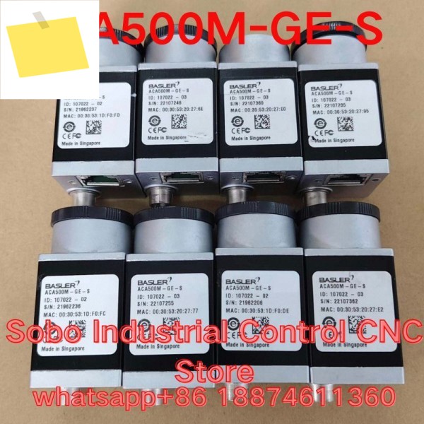 중고 AcA500M-GE-S 산업용 CDD 흑백 카메라 테스트 완료 제품 이미지