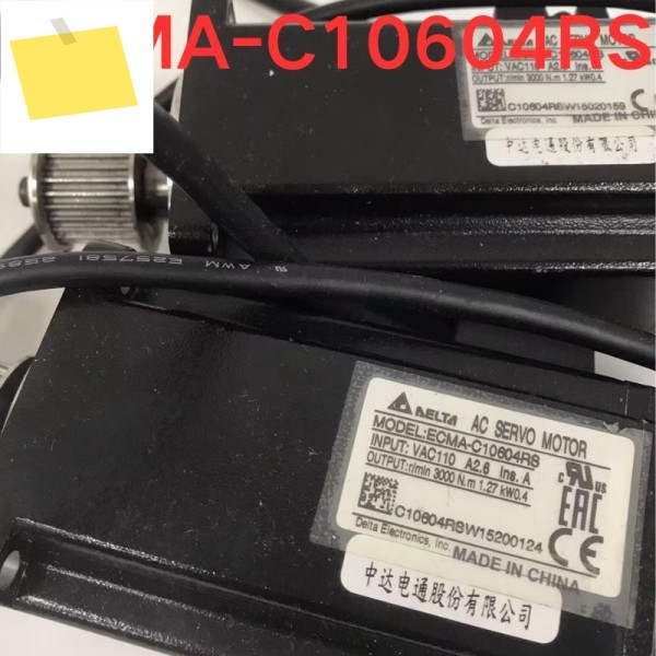 중고 테스트 OK 서보 모터, ECMA-C10604RS 제품 이미지
