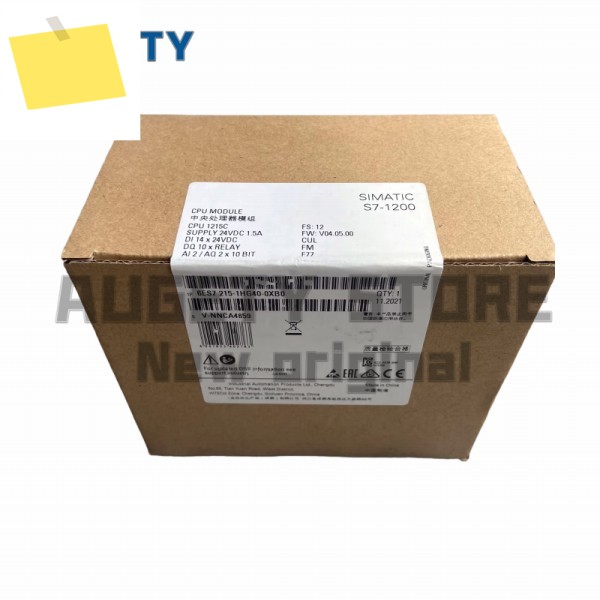 Siemens S7-1200 6ES7215-1HG40-0XB0 CPU 모듈용 제품 이미지