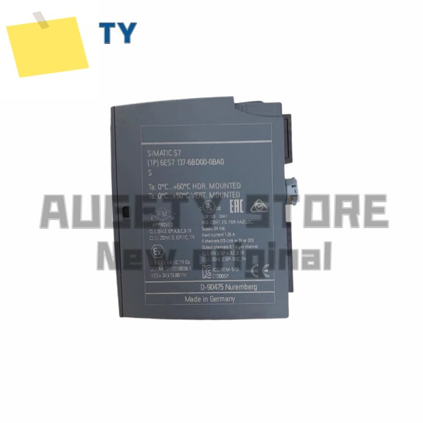 Siemens 6ES7137-6BD00-0BA0 ET200SP PLC 모듈용 원본 제품 이미지