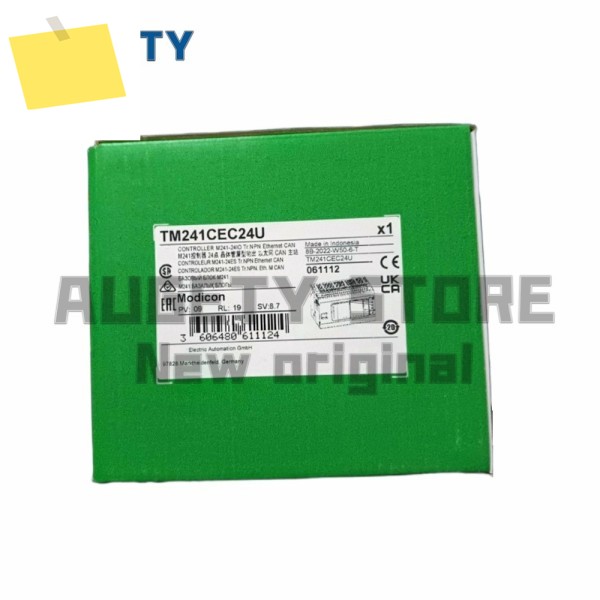슈나이더 TM241CEC24U M241 프로그래머블 로직 컨트롤러용 제품 이미지