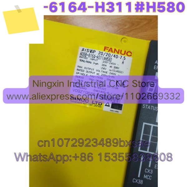 중고 A06B-6164-H311 # H580 기능 손상 없음 제품 이미지