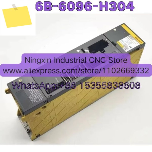은 CNC 시스템용 FANUC A06B-6096-H304 A06B 6096 H304 서보 드라이브 증폭기를 사용했습니다. 테스트를 제품 이미지