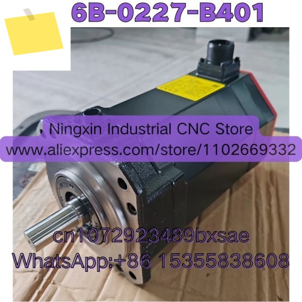 에 사용된 Fanuc AC 서보 모터 A06B-0227-B401 A06B 0227 B401 CNC 기계용 테스트 완료됨 OK 제품 이미지