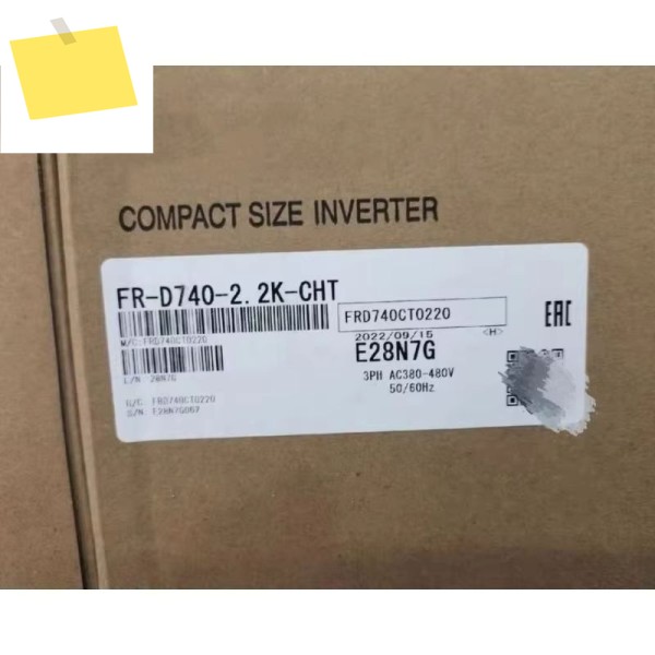 새제품 박스형 인버터 FR-D740-2.2K-CHT FR D740 2.2K CHT 시리즈 제품 이미지