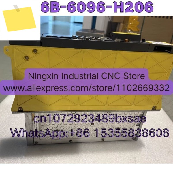 A06B-6096-H206 A06B 6096 H206 중고 Fanuc 서보 드라이브, 정상 기능 테스트 완료됨 OK 제품 이미지