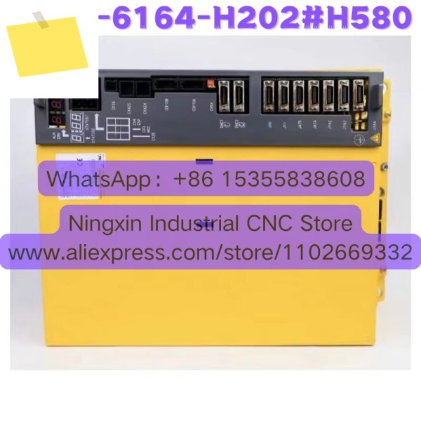 중고 A06B-6164-H202 # H580 서보 증폭기 테스트 완료 신속 제품 이미지