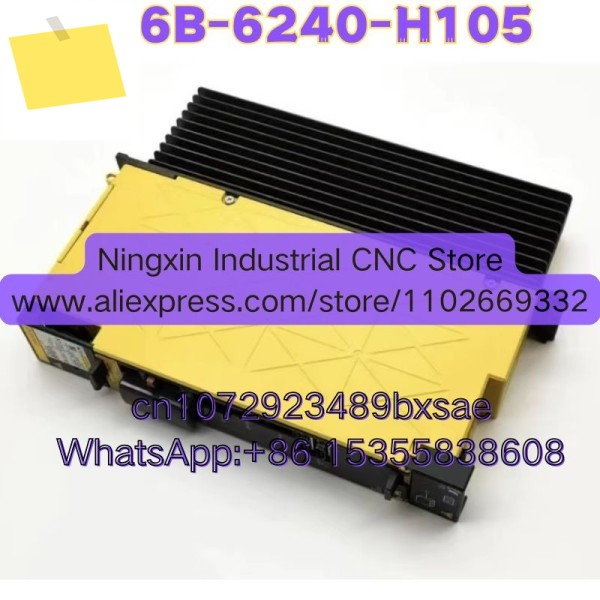 서에 사용된 A06B-6240-H105 A06B 6240 H105 FANUC 서보 드라이브 증폭기 모듈 테스트 완료됨 OK 제품 이미지