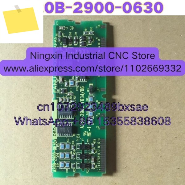 중고 A20B-2900-0630 A20B 2900 0630 서보 CNC 시스템 호스트 소형 카드 PCB 회로 기판 완료됨 OK 제품 이미지