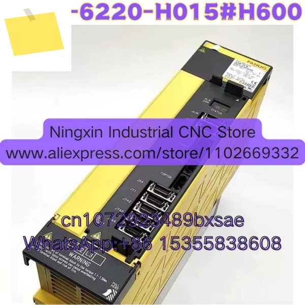 A06B-6220-H015 # H600 중고 FANUC 서보 드라이브 증폭기 모듈 테스트 완료됨 정상 제품 이미지
