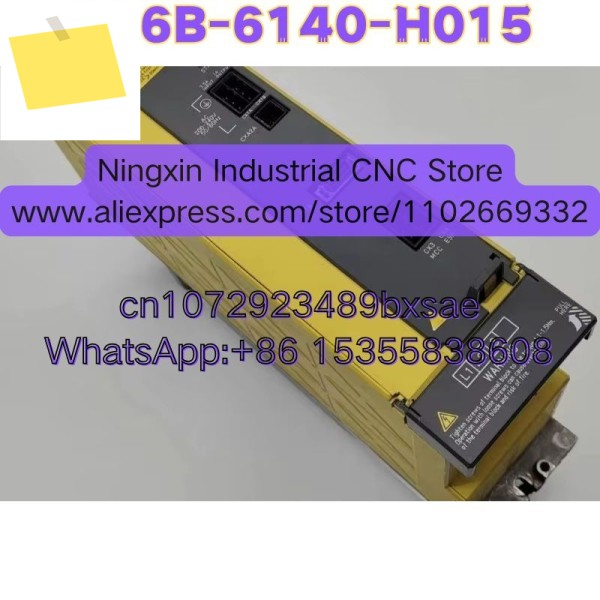 에 사용된 제품 FANUC A06B-6140-H015 A06B 6140 H015 서보 증폭기 테스트 완료됨 OK 제품 이미지