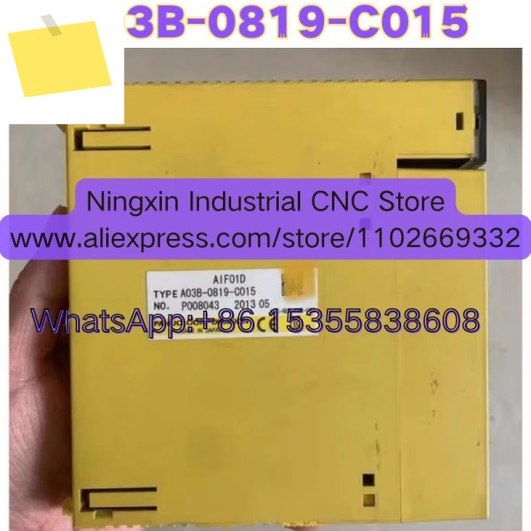 중고 A03B-0819-C015 A03B 0819 C015 IO 모듈 테스트 완료 OK 신속 제품 이미지