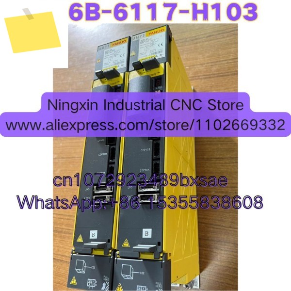 A06B-6117-H103 A06B 6117 H103 중고 Fanuc 서보 드라이브 증폭기 모듈 테스트 완료됨 제품 이미지
