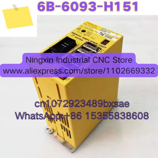 서에 사용된 FANUC A06B-6093-H151 A06B 6093 H151 서보 드라이브 테스트 완료됨 OK 제품 이미지