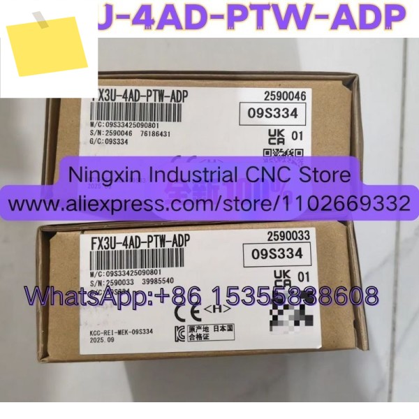FX3U-4AD-PTW-ADP 새 제품 및 PLC 모듈 제품 이미지