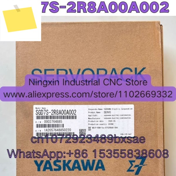 새제품 SGD7S-2R8A00A002 SGD7S 서보 드라이브 제품 이미지