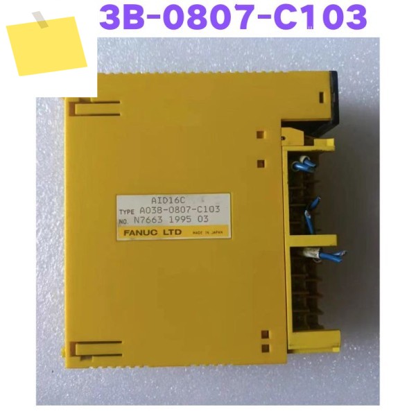 중고 A03B-0807-C103 A03B 0807 C103 IO 모듈 테스트 완료 제품 이미지