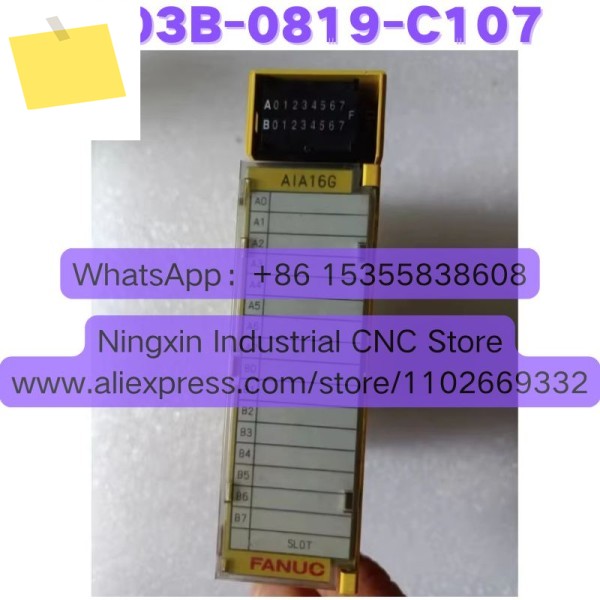중고 A03B-0819-C107 A03B 0819 C107 IO 모듈 테스트 완료 OK 제품 이미지