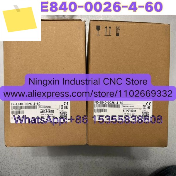 새 제품, 박스 포장, 인버터 FR-E840-0026-4-60, FR E840 0026 4 60 시리즈 상품 이미지