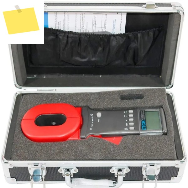 클램프 접지 저항 테스터, ETCR2000C + 20A 0.01-1200ohm 의 누설 전류 측정 제품 이미지