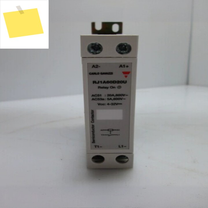 RJ1A60D20UE 부티크 스위스 Jiale 직접 구리 클래딩 단상 가이드 레일 소형 솔리드 스테이트 릴레이 제품 이미지