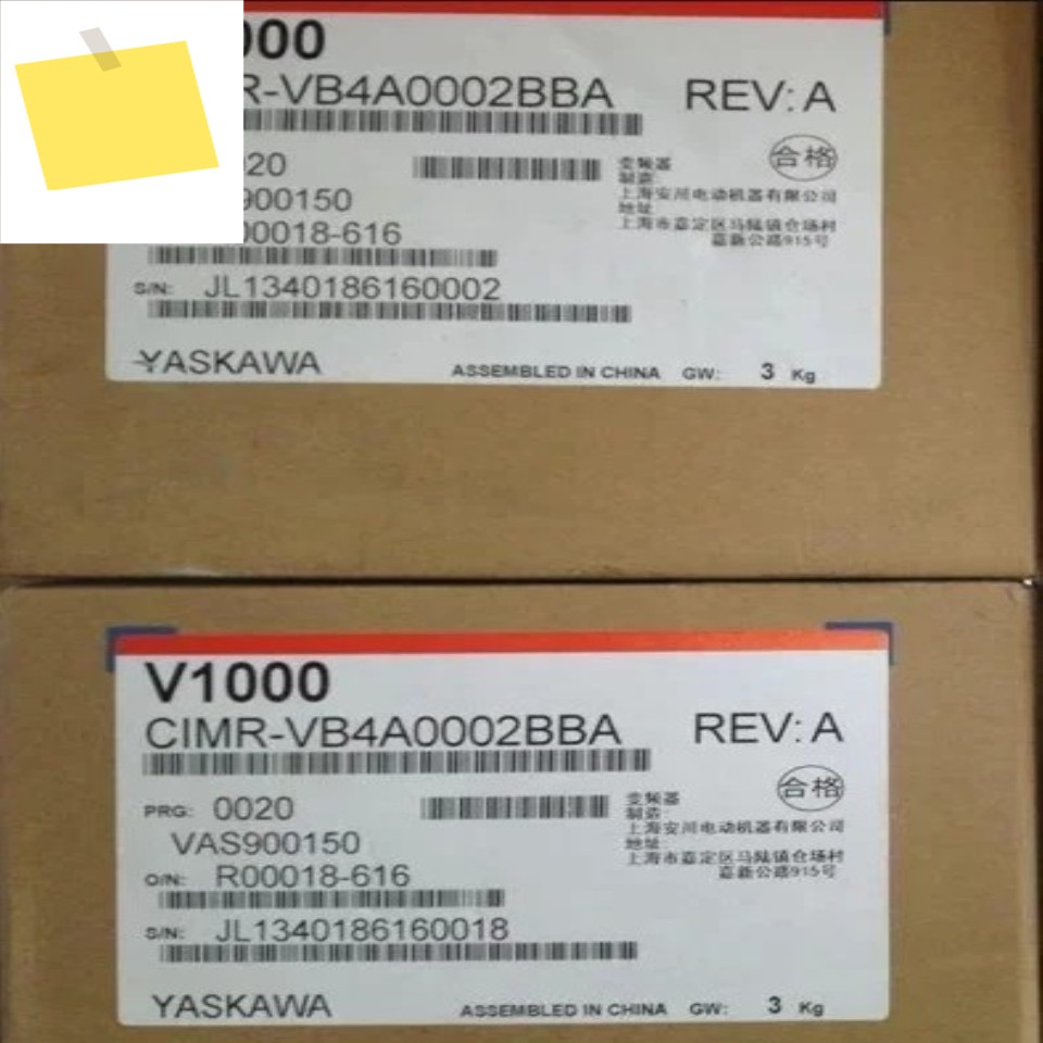 Yaskawa 주파수 변환기 CIMR-VB4A0001BBA 0.20.4KW 제품 이미지