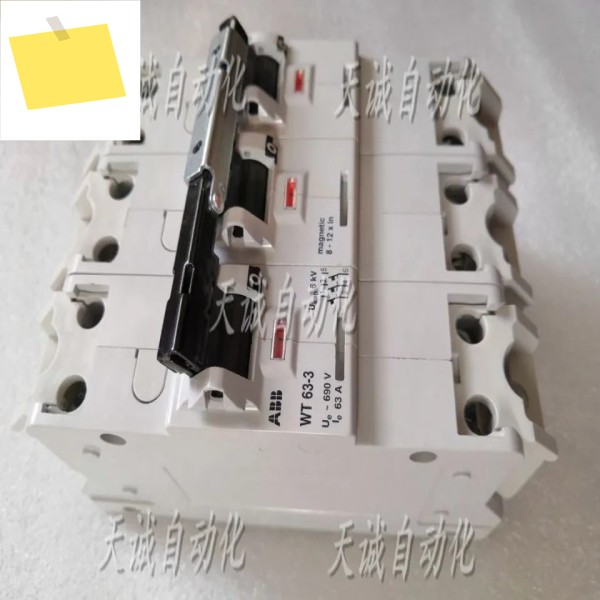 원본 수입 ABB 선택적 주 회로 차단기 WT63-3 2CDH 103816 R0599 제품 이미지