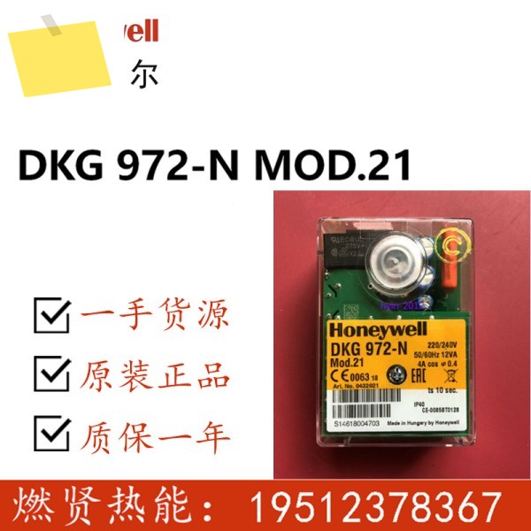 American Honeywell 컨트롤러 DKG 972-N MOD.21 제품 이미지