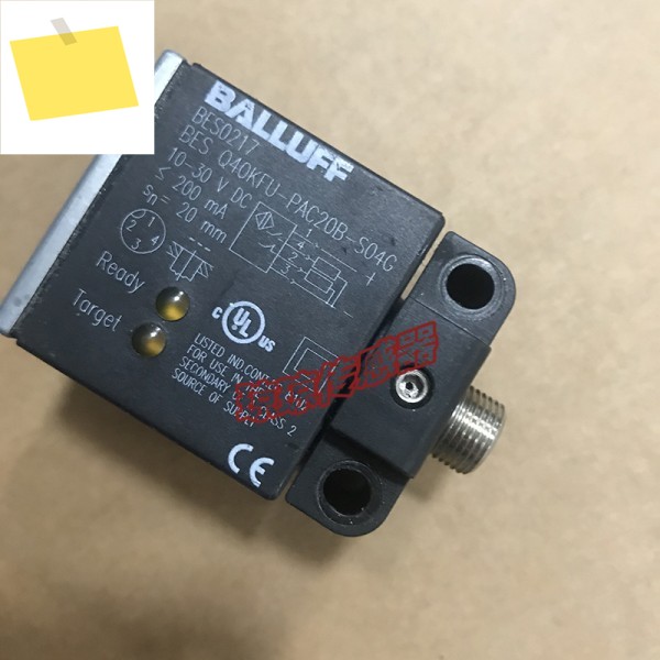 Balluff 유도 센서 BES0217 BESQ40KFU-PAC20B-S04G PSC20A-S04 제품 이미지