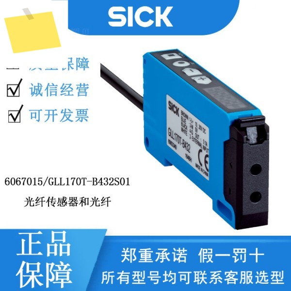 SICK 6067015GLL170T-B432S01 광섬유 센서 및 고객 제품 이미지