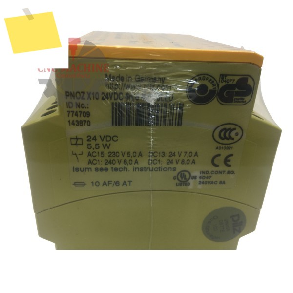 774709 PNOZ X10 안전 릴레이 24VDC 새 제품 밀봉 상태 제품 이미지
