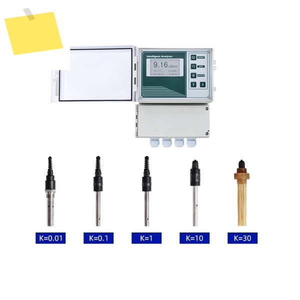 멀티 채널 전도도 측정기 온라인 TDS 테스터 4~20mA 또는 RS485 modbus rtu의 2개 사용자 정의 제품 이미지
