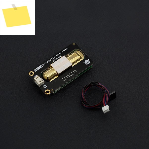 Arduino CO2 센서 마이크로 컨트롤러 감지기 이산화탄소 모듈 아날로그 적외선 0-5000ppm 온도 보상 방수 제품 이미지