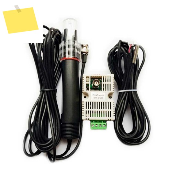 pH 센서트랜스미터 포함 4-20mA RS485 Modbus RTU 아날로그 출력 0-5V 온도 제작 제품 이미지