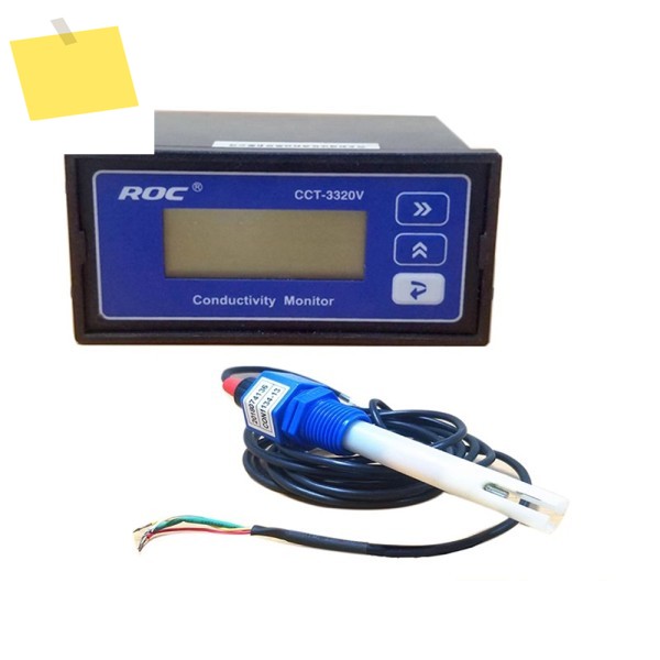 온라인 전도도 모니터 테스터 METER 분석기 컨트롤러 45by91mm 패널 판넬 판네루 장착 ATC ROC 제품 이미지