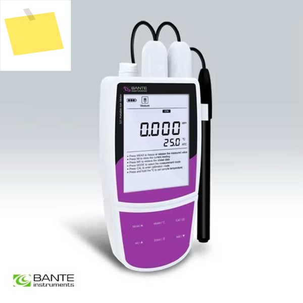 BANTE 휴대용 NH4 테스터 암모늄 이온 측정기 분석기 ISE 고정밀 USB 데이터 저장 기능 실험실 및 야외용 제품 이미지