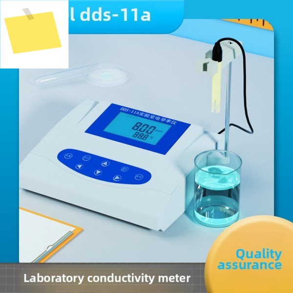 DDS-11A 자동 보상 기능이 있는 데스크탑 디지털 전도도 측정기 실험실 물 TDS온도 테스터 제품 이미지