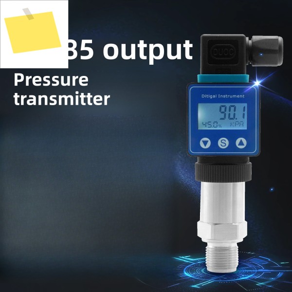 디지털 디스플레이가 포함된 RS485 압력 트랜스미터 - Modbus RTU 공기압용 확산 실리콘 액정 제품 이미지