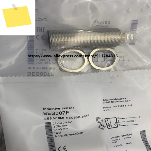 New High Quality Balluff Proximity Switch BES05PP M18MI-PSC80A-S04G-W10 제품 이미지