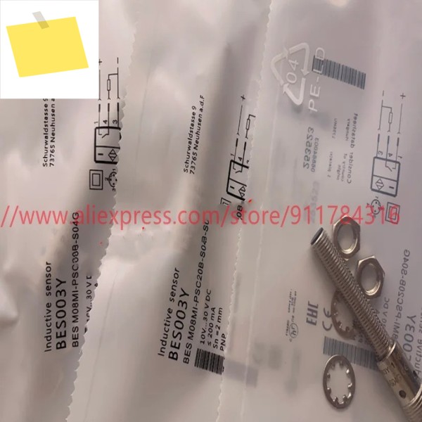 3pcs 신품 고품질 유도 근접 스위치 BES M08MI-PSC20B-S49G 제품 이미지