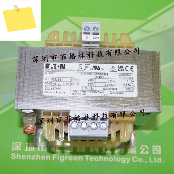페이크 원 페널티 텐 STN0,5 480220 Eaton EATON-Muller Moeller Transformer 바거니싱 제품 이미지