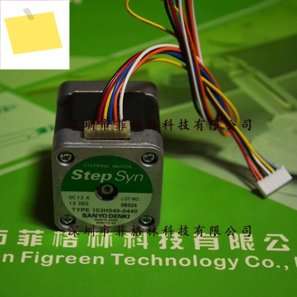 실물사진 103H549-0440 일본 산요 SANYO 스테퍼 모터, 소량 제품 이미지