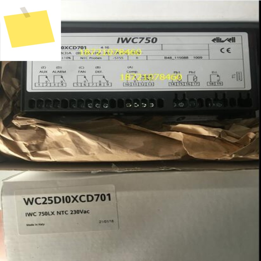엘리웰 IWC750LX, 온도 조절기, 카피 카드, 캐비닛 컨트롤러 제품 이미지