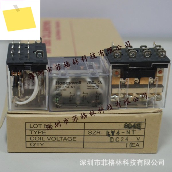 하니웰 HONEYWELL 중간 계전기 SZR-LY4-N1 DC24V 제품 이미지