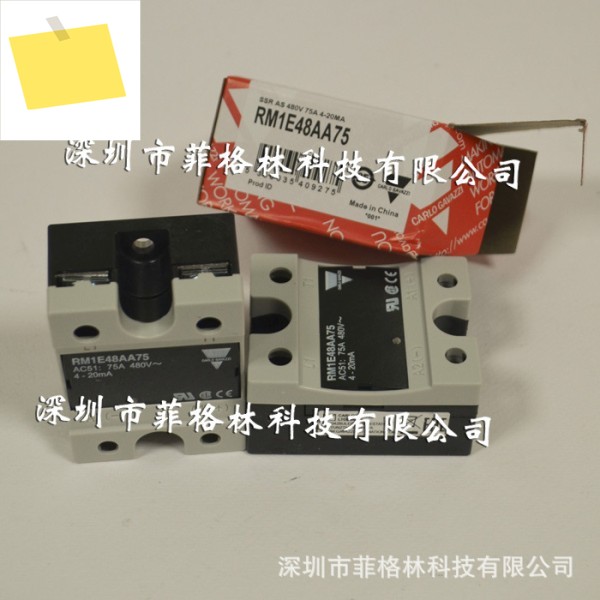 실물사진 RM1E48AA75 스위스 CARLO GAVAZZI 솔리드 스테이트 릴레이 제품 이미지