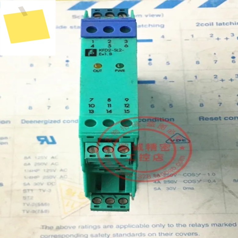 2025.4 오리지널 P+F 안전 배리어 KFD2-SL2-Ex1.B 98088S 스페셜 정품. 제품 이미지