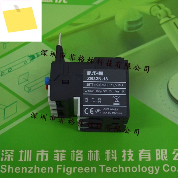 실물사진 ZB32N-18 American Eaton ETN 열 과부하 계전기 제품 이미지