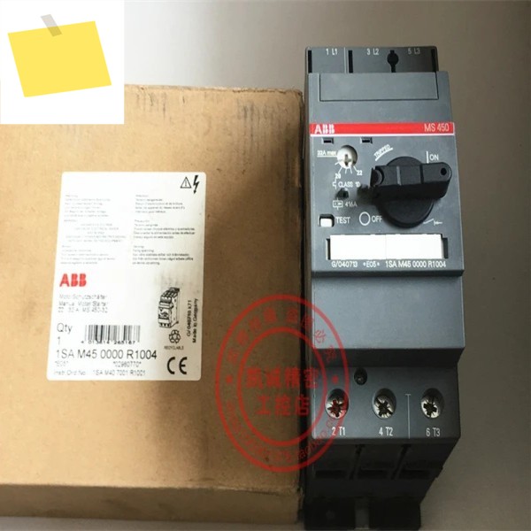 2025.4 MS450-32 22-32A 1SAM 450000 R1004 ABB 모터 보호 회로 차단기 스위치 제품 이미지