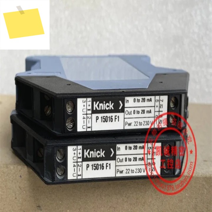 2025.4 원래 독일 Knick 신호 절연체 P 15016 F1 제품 이미지