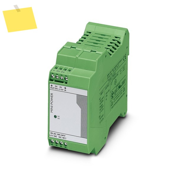 2938743 Phoenix 전원 공급 장치용 MINI-PS-100-240AC2X15DC1 제품 이미지